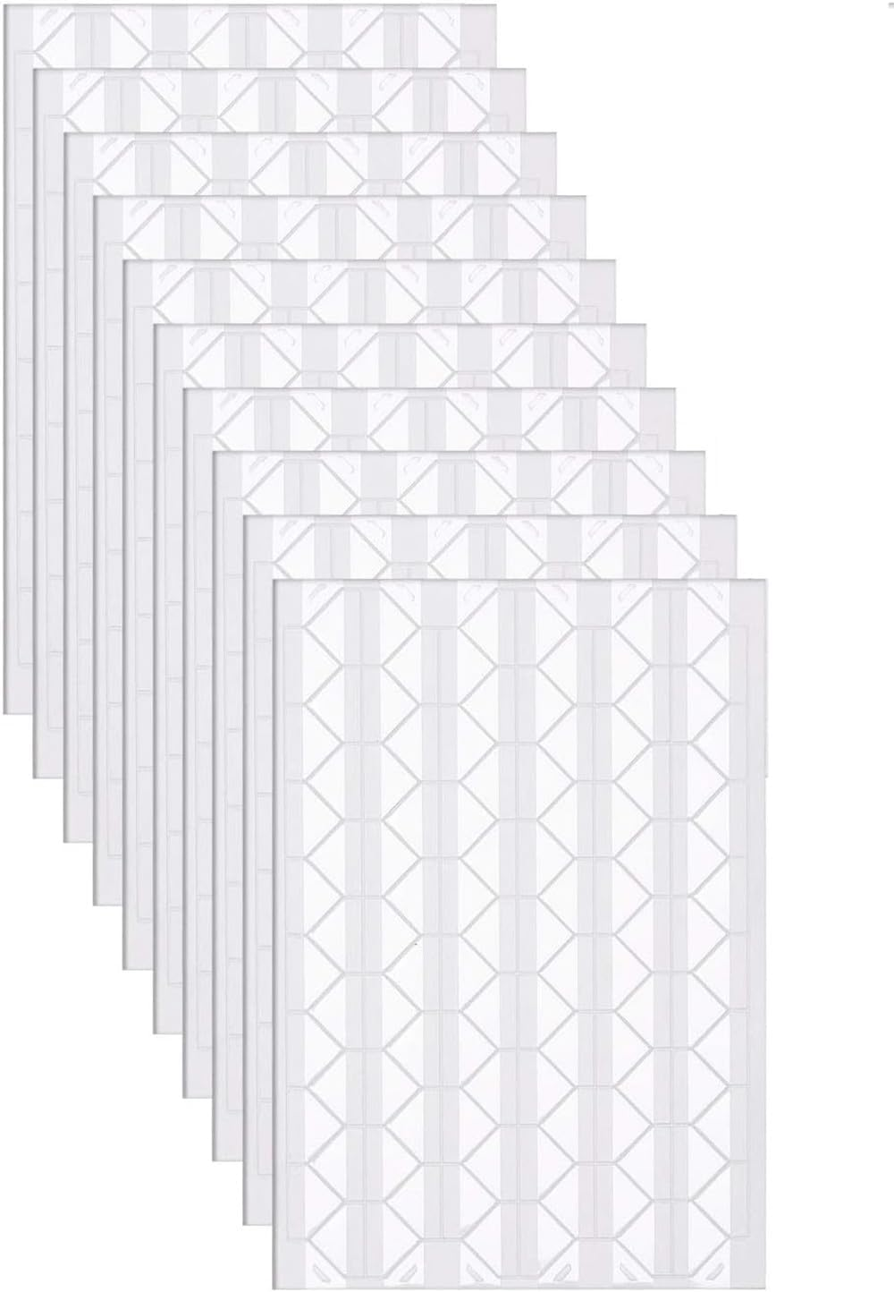 2040 Pcs Transparent Photo Corners Sticker, Self-Adhesive Photo Corners,Photo Mounting Corners Sticker for Scrapbooks Album Diary DIY Craft Supplies, 20 Sheets image number 5