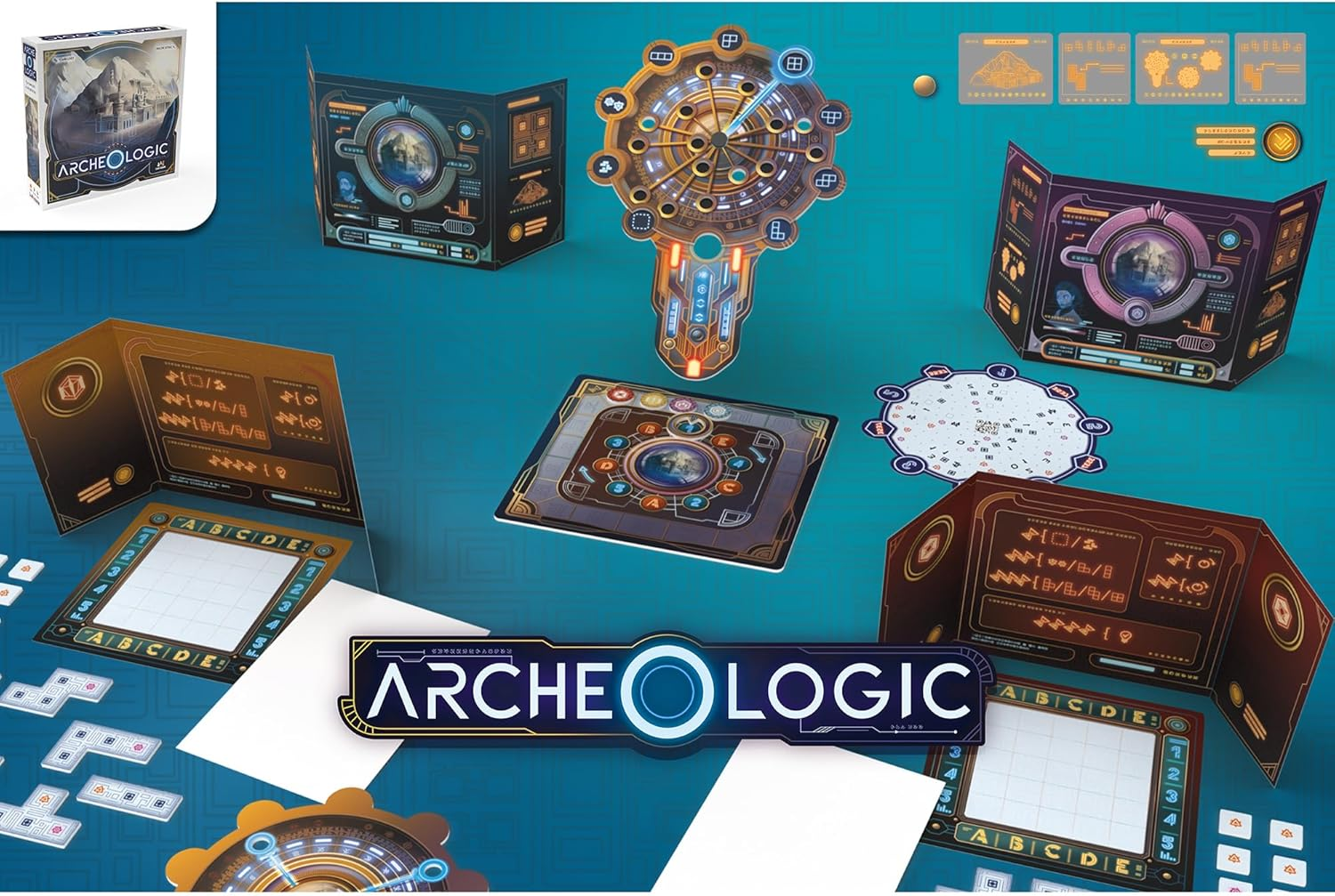 Ludonaute Archeologic | Board Game | Deduction | 1-4 Players image number 2