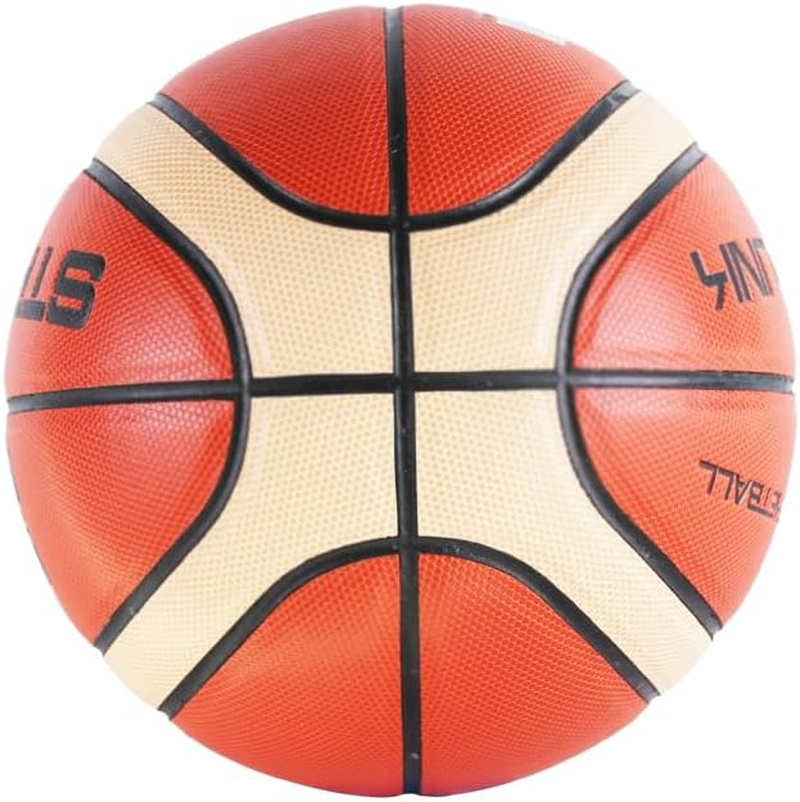 Basketball (Available in Size 5, 6, & 7)- Made from Rubber Material for Extended Use, Basketball for Junior Players & Adults. image number 1