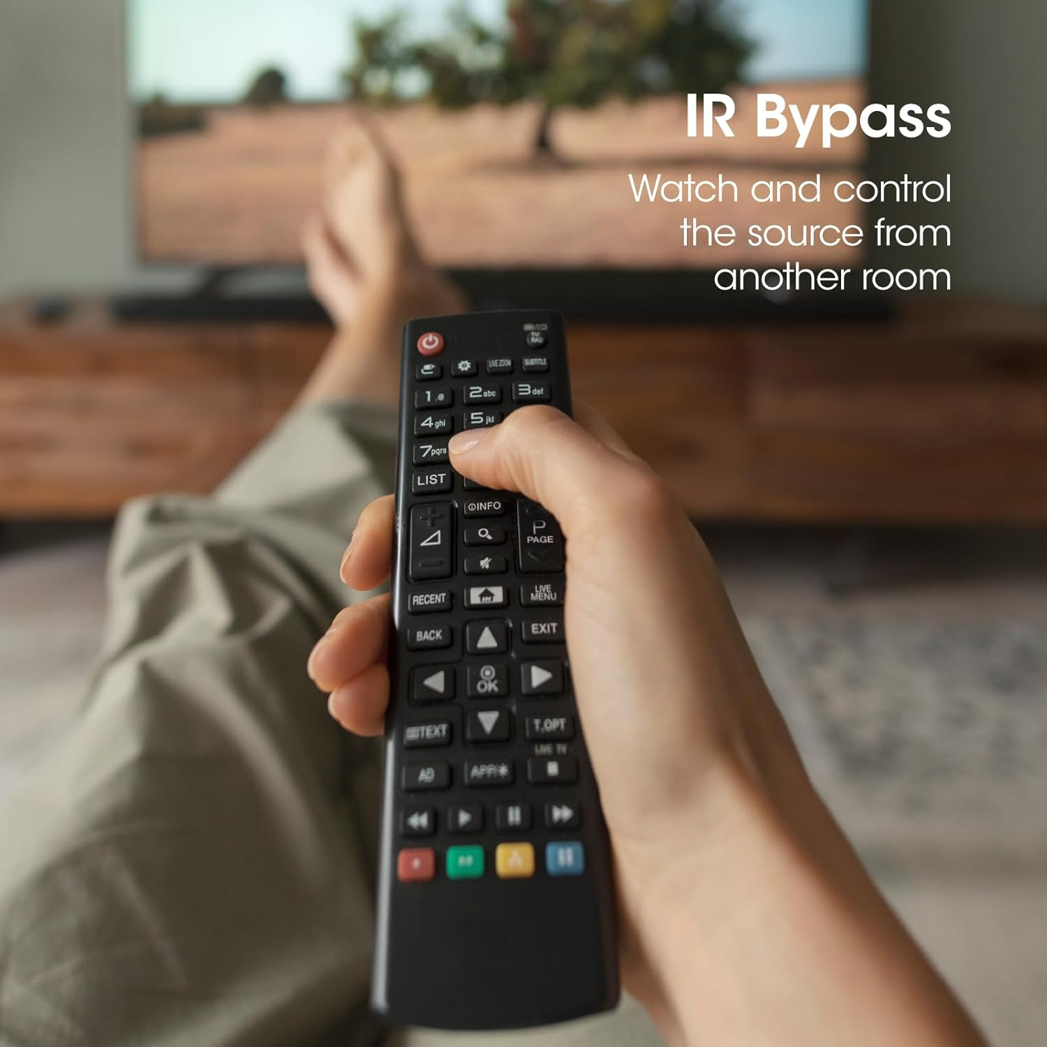 Slx Signal Booster, TV Amplifier Four Output 27820BMR - Improve Picture Quality and Channel Reception - Boost Your HD TV/FM/DAB Signal. 4 Way - for HD and Freeview