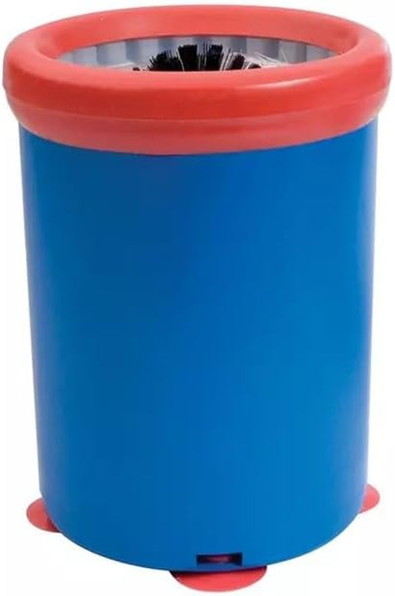 Trenton Single Glass Brush with Suction Cup, 150 Mm Diameter X 205 Mm Height, Blue image number 1