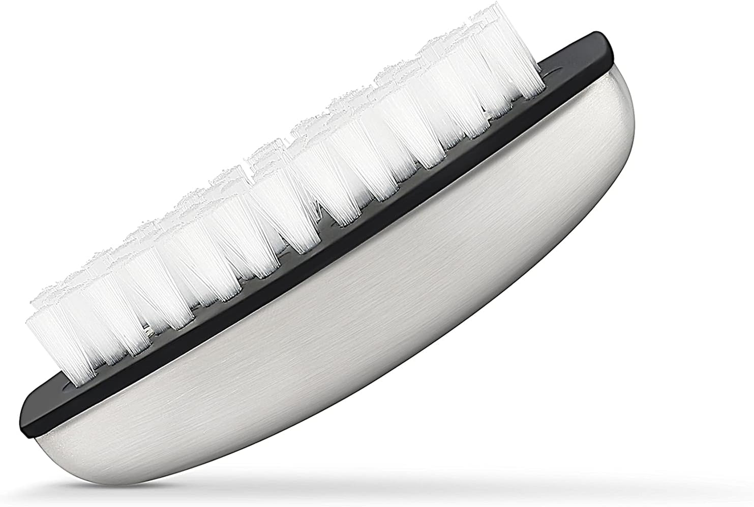 Hand and Nail Brush Cleaner,Stainless Steel Soap, Fingernail Toe Cleaning Scrubbing Brushes & Help Eliminating Smells Absorb Odor (Silver)