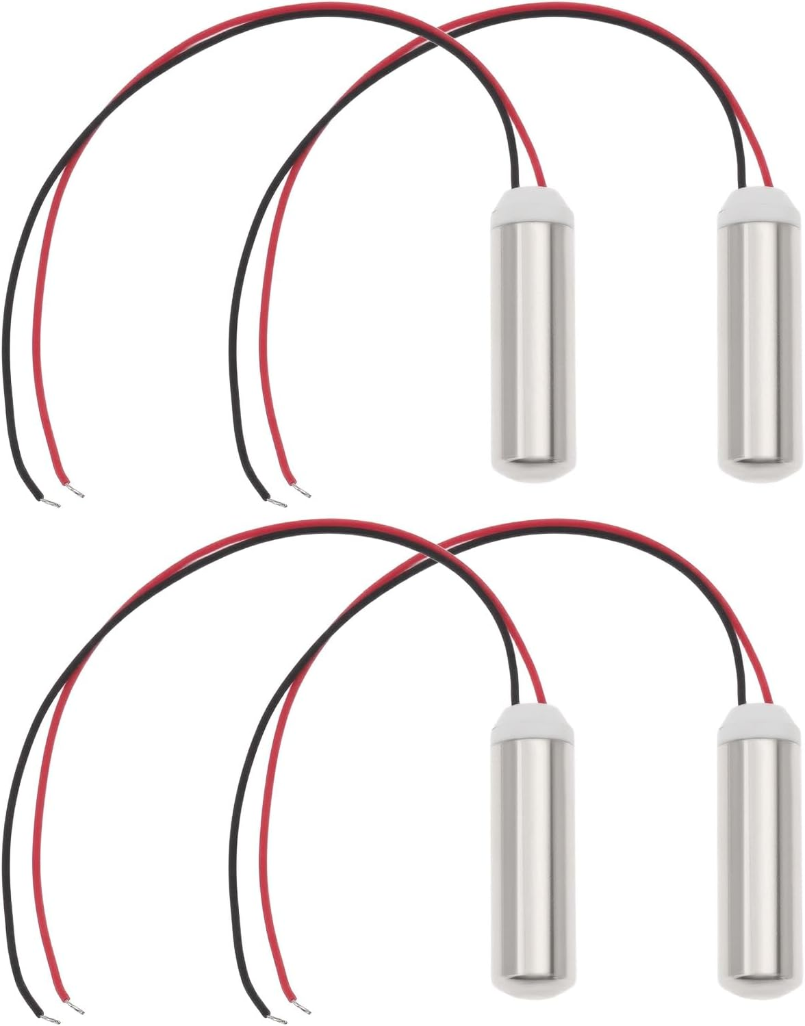 Create Idea 4Pcs DC Coreless Vibration Motor 1.5V~5V Waterproof Micro Motor for Electric Toothbrush Massager DIY, 7X24Mm image number 4