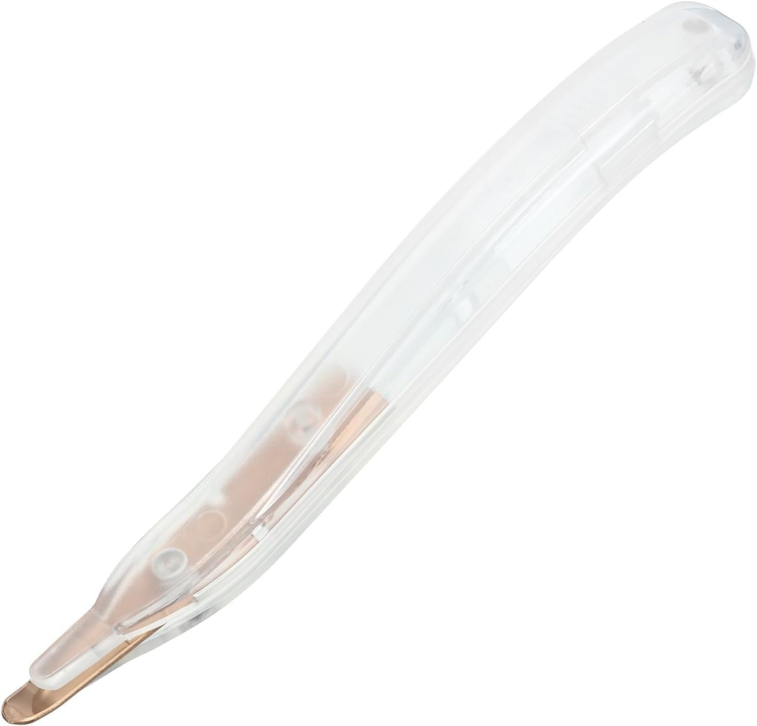 Staple Remover Professional Magnetic Staple Remover Puller Staples Remover Staple Removal Tool for School Office Home (Clear)