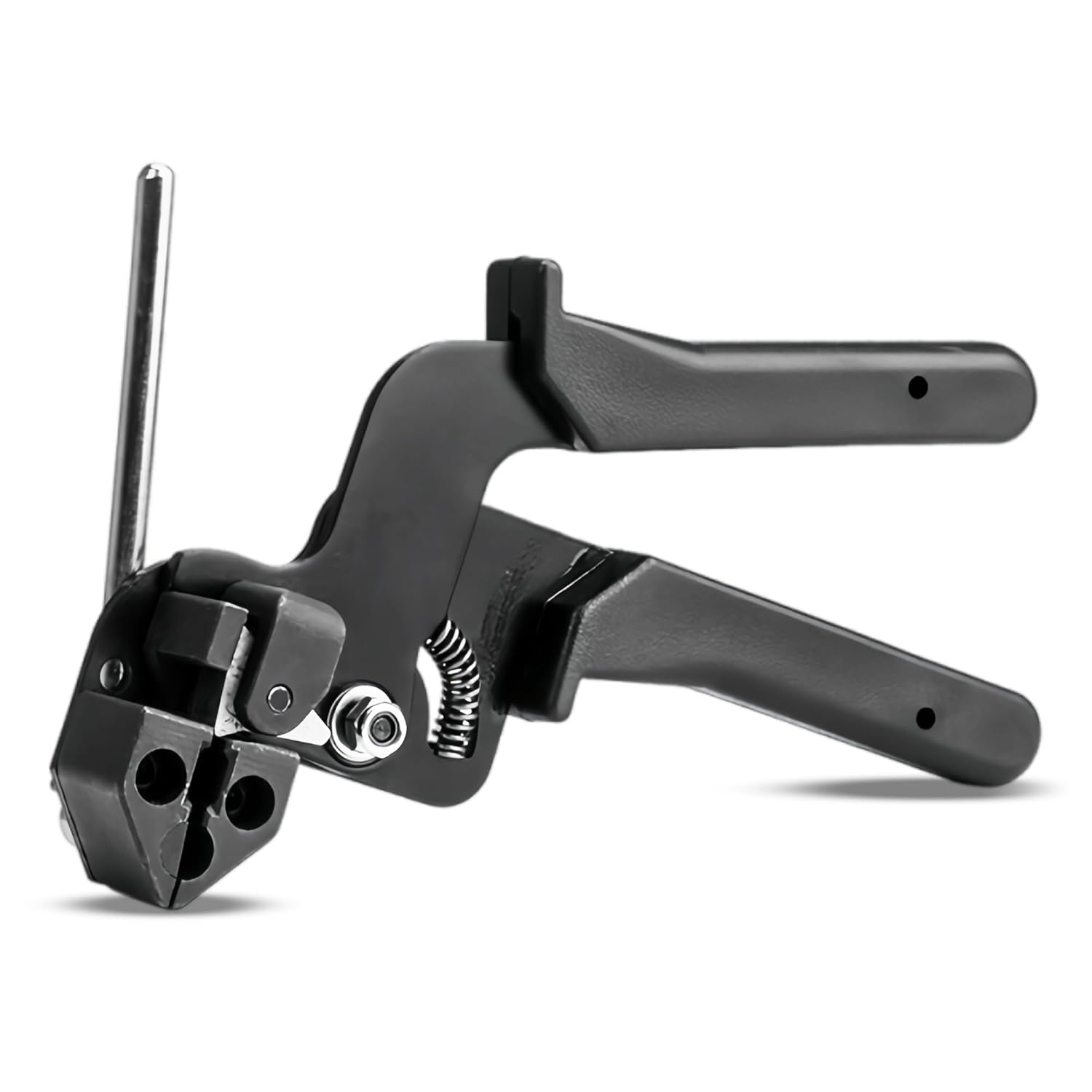 Bewinner Cable Tie Gun Stainless Steel, Automatic Wire Stripper for Stretching and Cutting, 0.3 Mm Thickness, 12 Mm Wide, Self-Locking/Conductive Electrical Equipment for Home Improvement image number 2