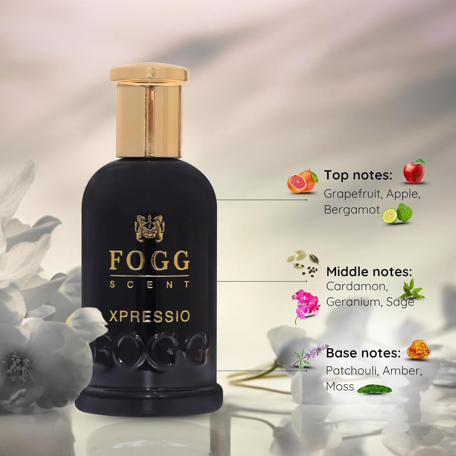 Fogg Xpressio Scent for Men, 100Ml image number 4