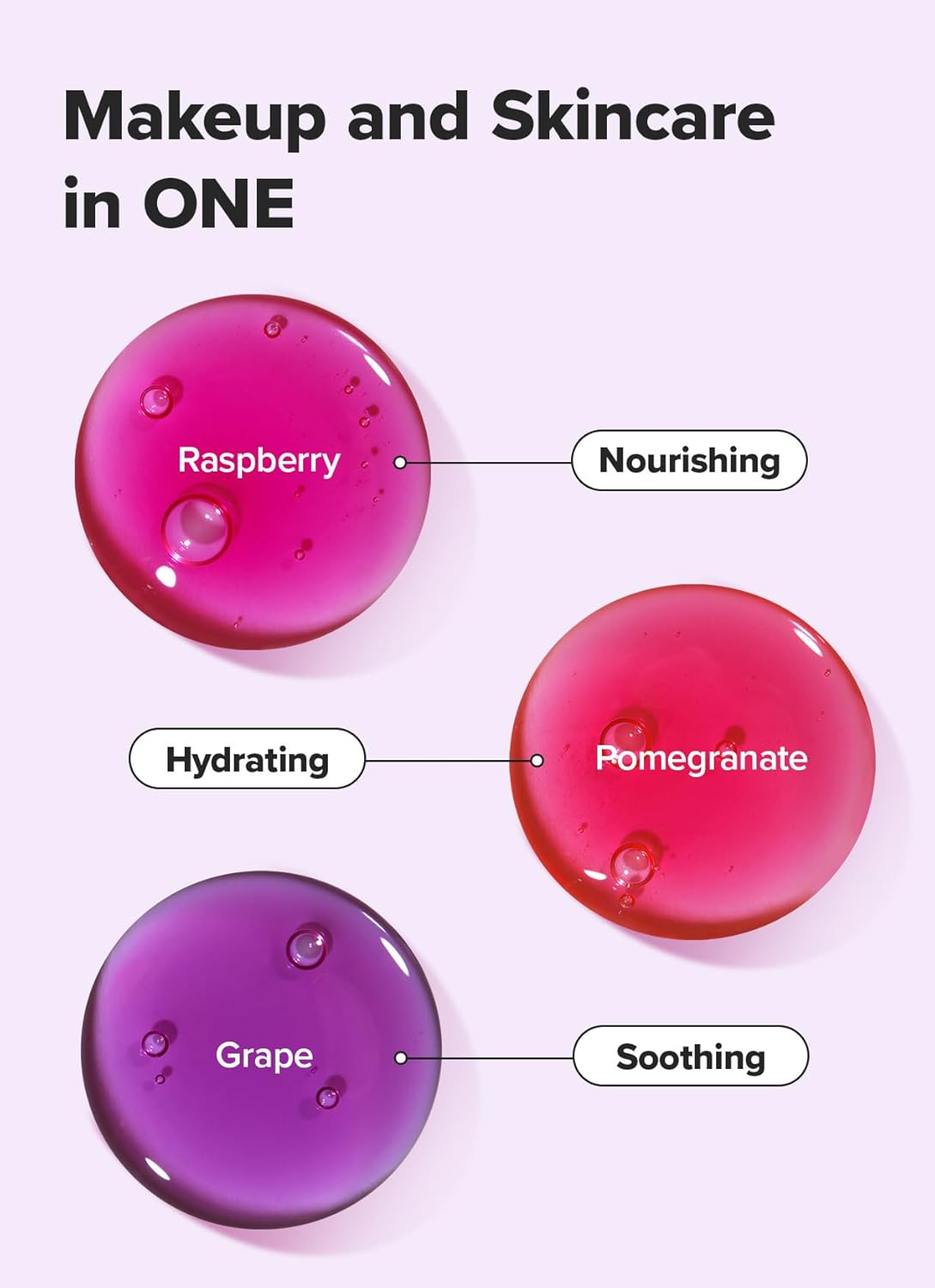 I DEW CARE Glow Easy Pomegranate Vitamin C Lip Oil, Pigmented Glossy Lip Oil, Hydrating, Korean Makeup, Tinted Lip Care, Cool Red, 0.20 Fl Oz image number 2