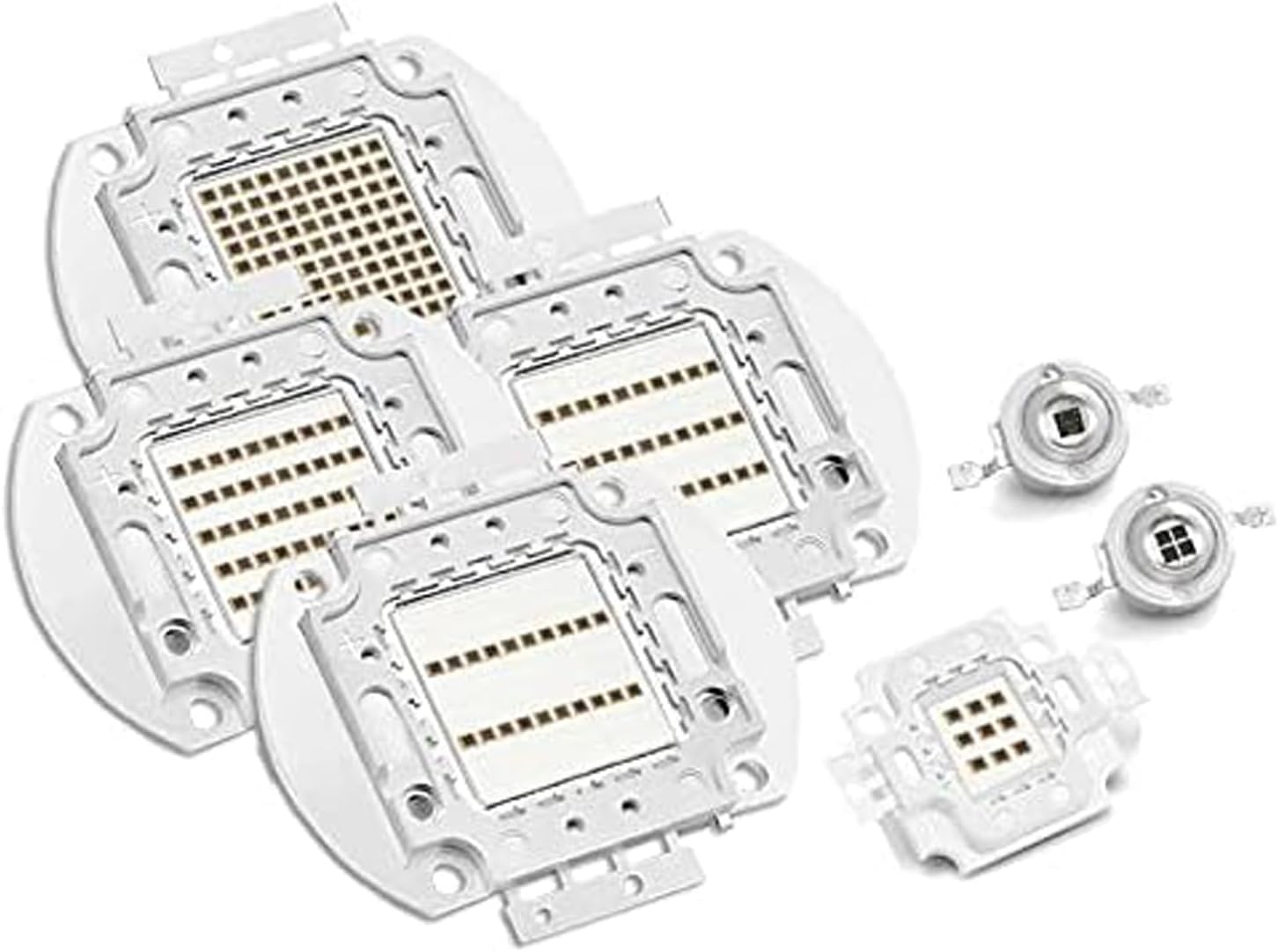 TOPXCDZ LED Chip Infrared IR 680Nm 740Nm 760Nm 800Nm ​​850Nm 880Nm 940Nm 980Nm 1000Nm COB Diodes 3W 5W 10W 20W 30W 50W 100W Light Beads COB Night Vision CCTV Camera (IR 730Nm, 100W X 1Piece)