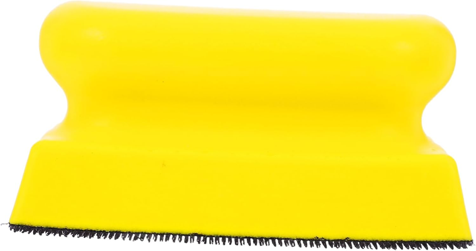 Gadpiparty Rectangular Hand Sanding Block Self-Adhesive Polishing Pad Sanding Tools for Tight Spaces image number 6