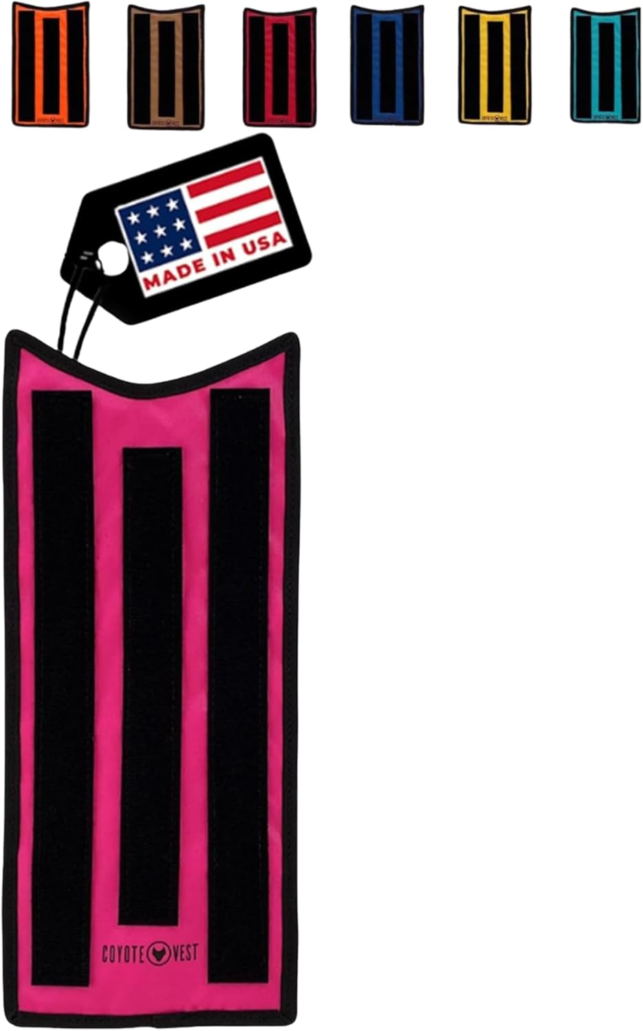 Hawkshield Pad for Coyotevest or Spikevest, Dog Harness Vest, Protective Dog Vest Harness Add-On to Shield Your Pet from Birds of Prey, Raptor, Hawk, Coyote & Animal Attacks- (Medium, Pink)