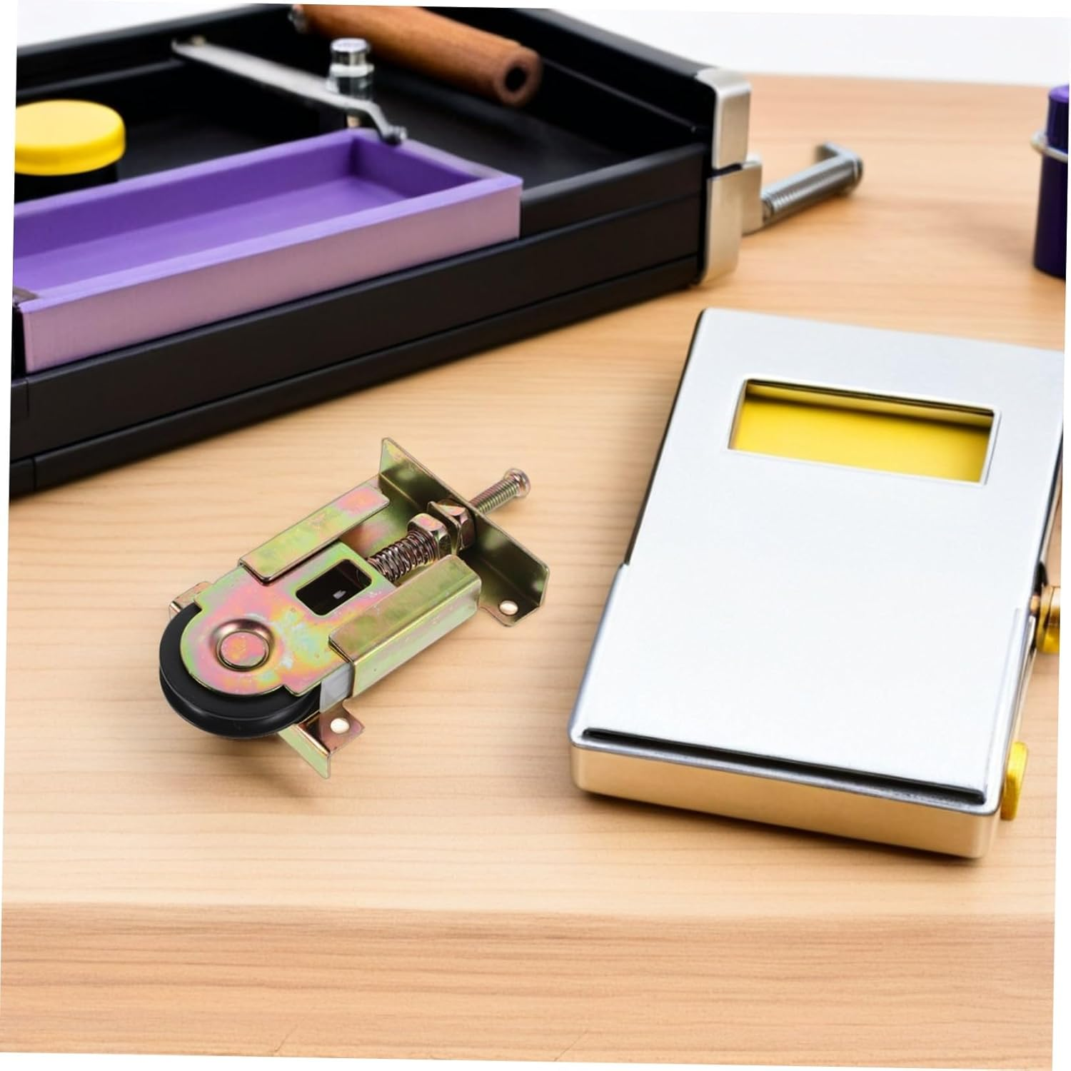 SHINEOFI 4Pcs Sliding Door Pulley Wheel Closet Hardware Replacement Concave Ball Bearing Roller Wheels for Wardrobe Sliding Screen Doors image number 3