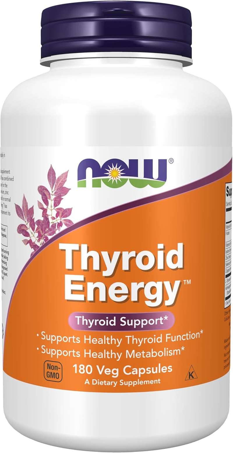 NOW Thyroid Energy,180 Veg Capsules image number 6