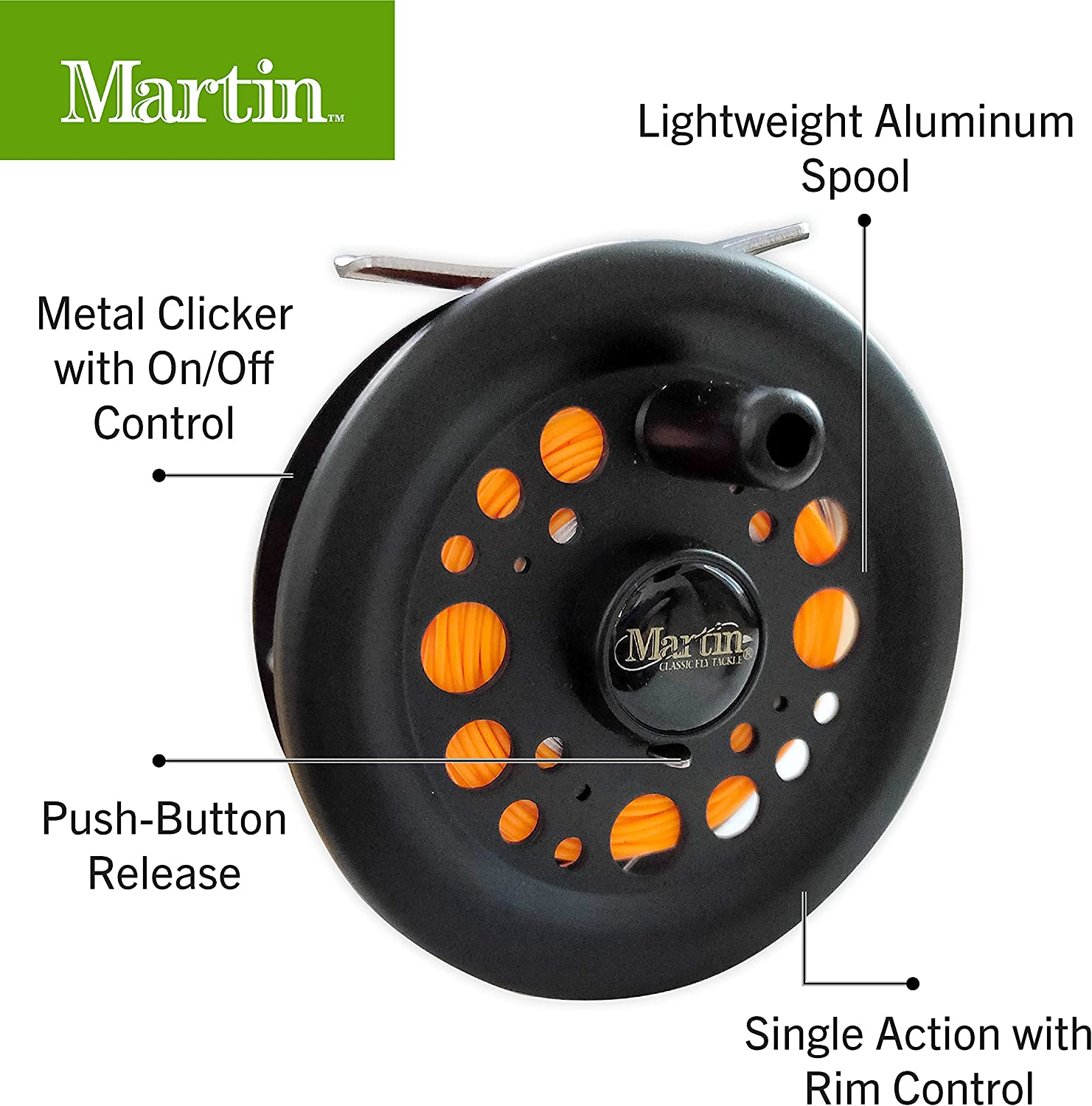 Martin Complete Fly Combo 8Ft0 In. 3Pc 5/6Wt MRT56TK 6L