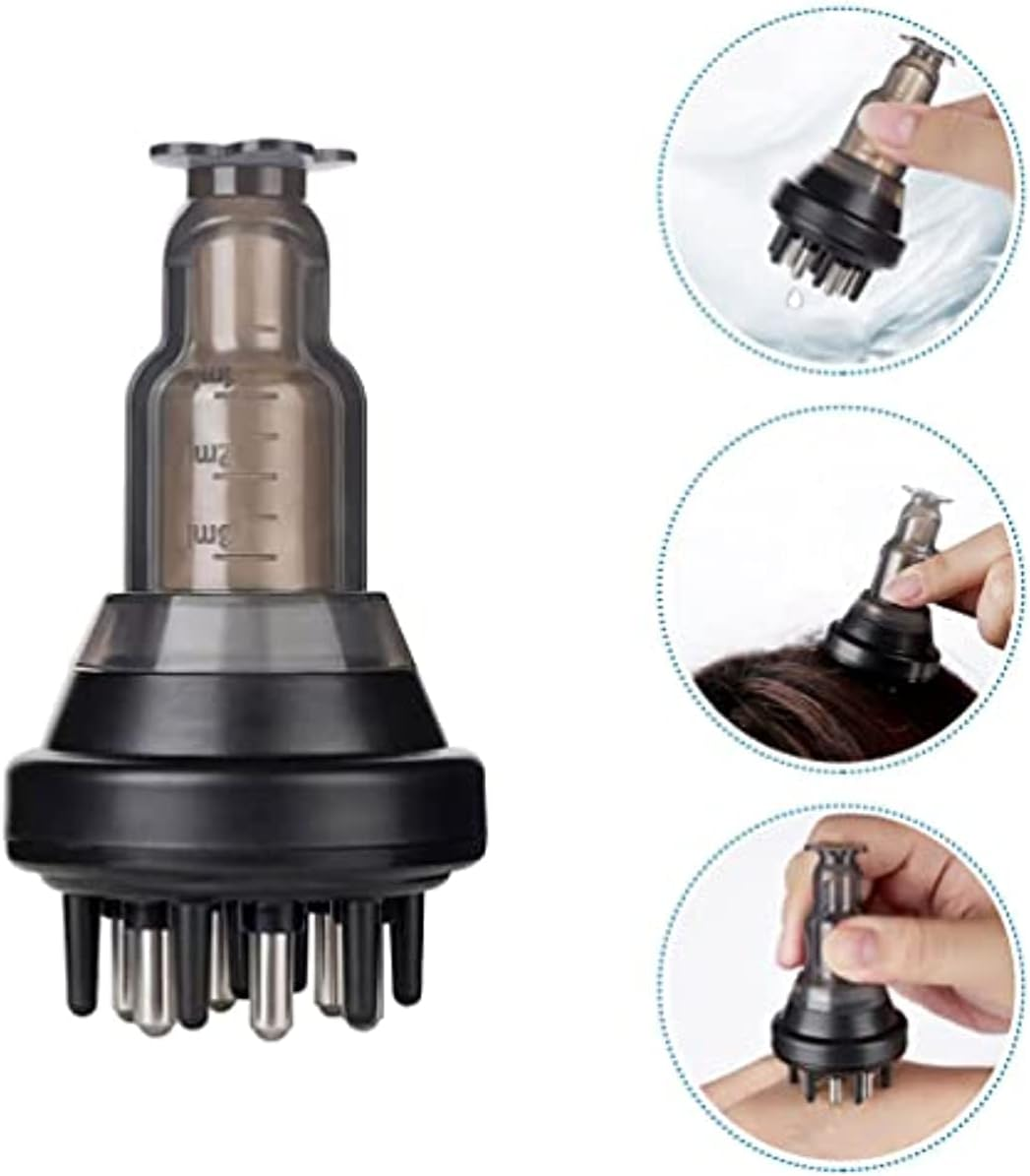 TEONEI Scalp Massager Applicator Comb,Hair Oil Applicator,Root Comb Applicator Bottle,Hair Oil Bottle Dispenser Applicator image number 3