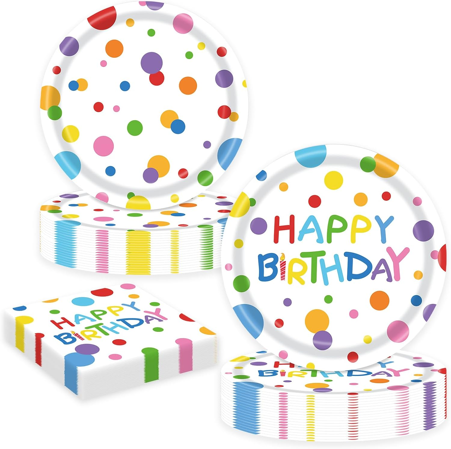 60 Pcs Basketball Paper Plates and Napkins Disposable Birthday Party Plates Dinner Dessert Tableware Supplies for Kids Basketball Birthday Sports Themed Party Decorations Serve 20