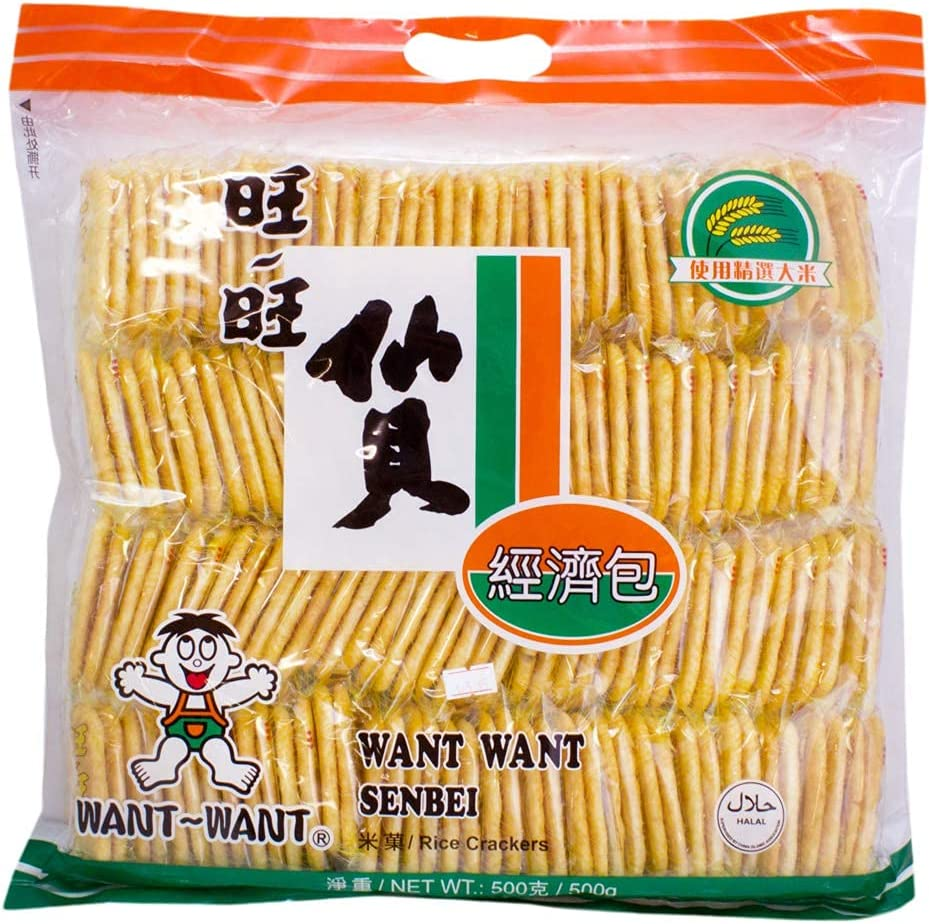 Hot Kid Want Want Senbei 112Gm