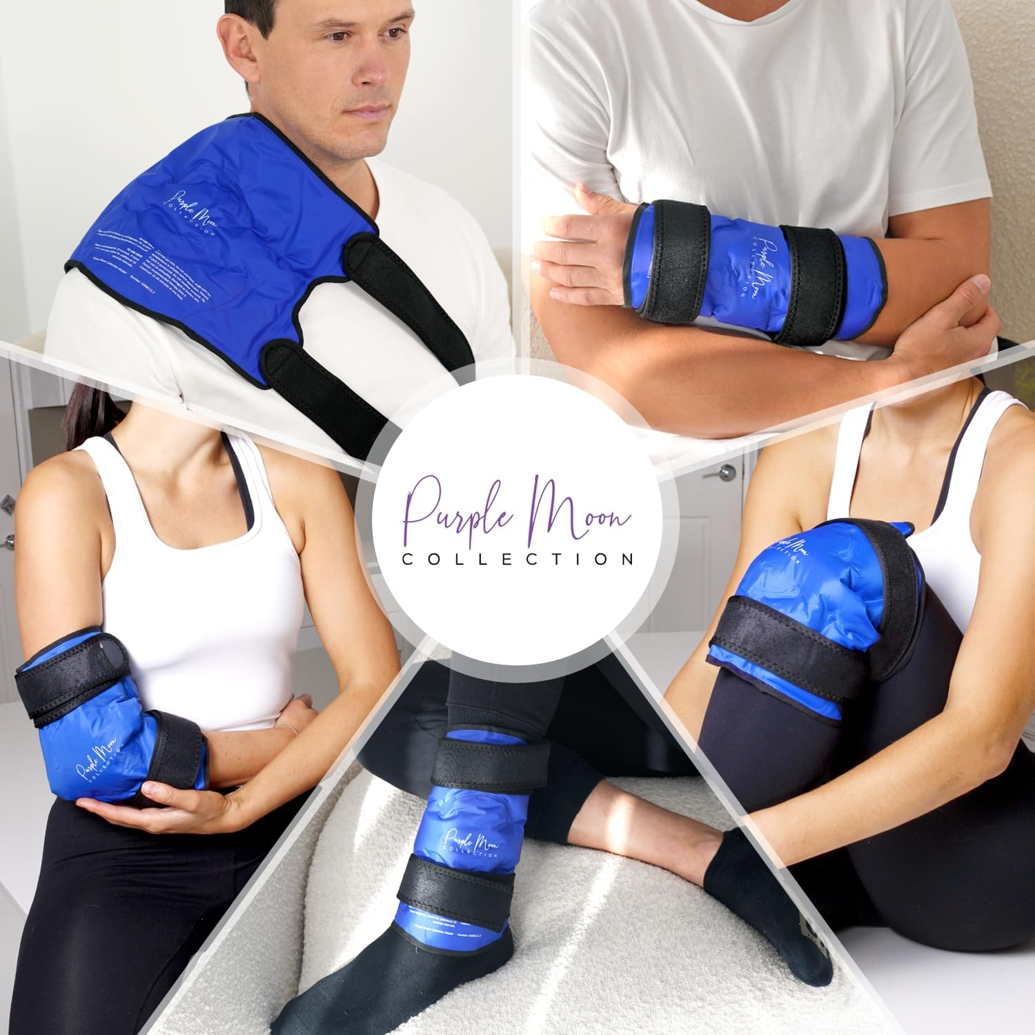 Ice Knee Pad &ndash; Reusable Cold & Hot Gel Wrap for Knee Pain Relief, Swelling & Injury Recovery &ndash; Adjustable Compression Sleeve for Men & Women &ndash; Arthritis, Post-Surgery & Sports Injury Support image number 1