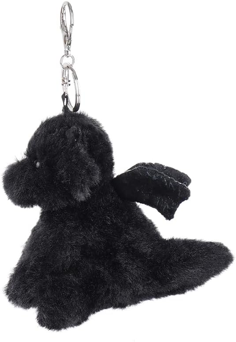 Apricot Lamb Cute Toys Plush Dragon Dinosaur Stuffed Animal Soft Keychain for Kids Bag, Purse, Backpack, Handbag (5 Inches) - Colorful image number 5