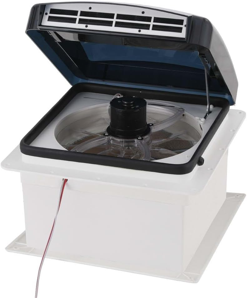 Weisshorn Caravan Air Vent Roof Hatch 12V Shower Fan Reversible Airlfow Rain Use image number 3