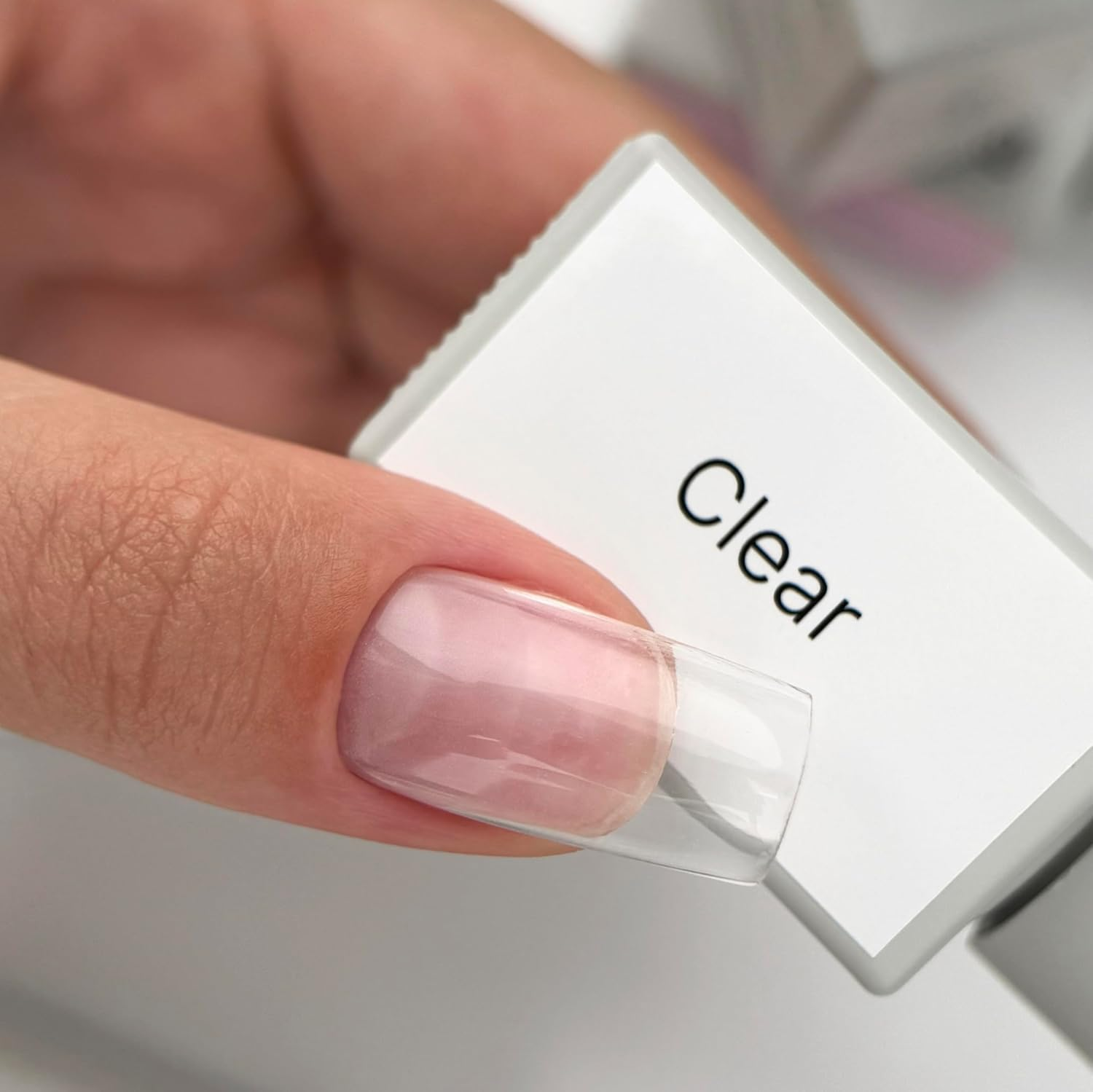 IN.HYPE Structure/Liquid Builder Gel in a Bottle BIAB for Nail Enhancing Soak off (Clear) image number 1