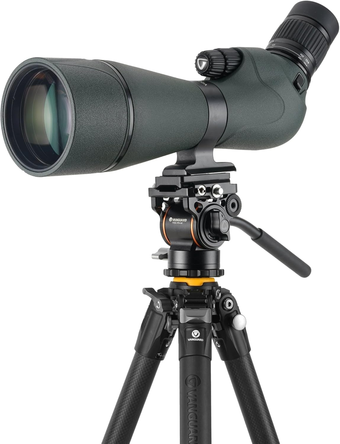 VANGUARD VEO 5 264CV14 - Video Tripod Carbon with VEO PV-14 Video Head - Load Capacity 8 Kg image number 4