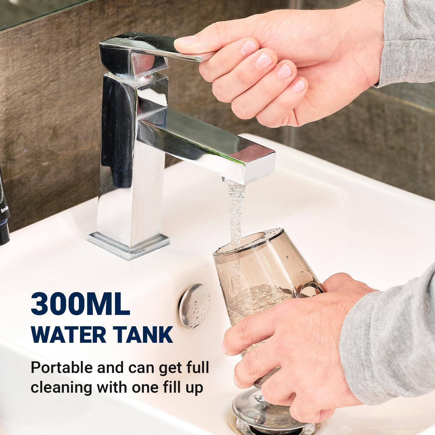 Puur Smile 300ML Replacement Water Tank &ndash; Leakproof & Durable Reservoir for Puursmile Water Flosser | Easy Installation & Reliable Performance