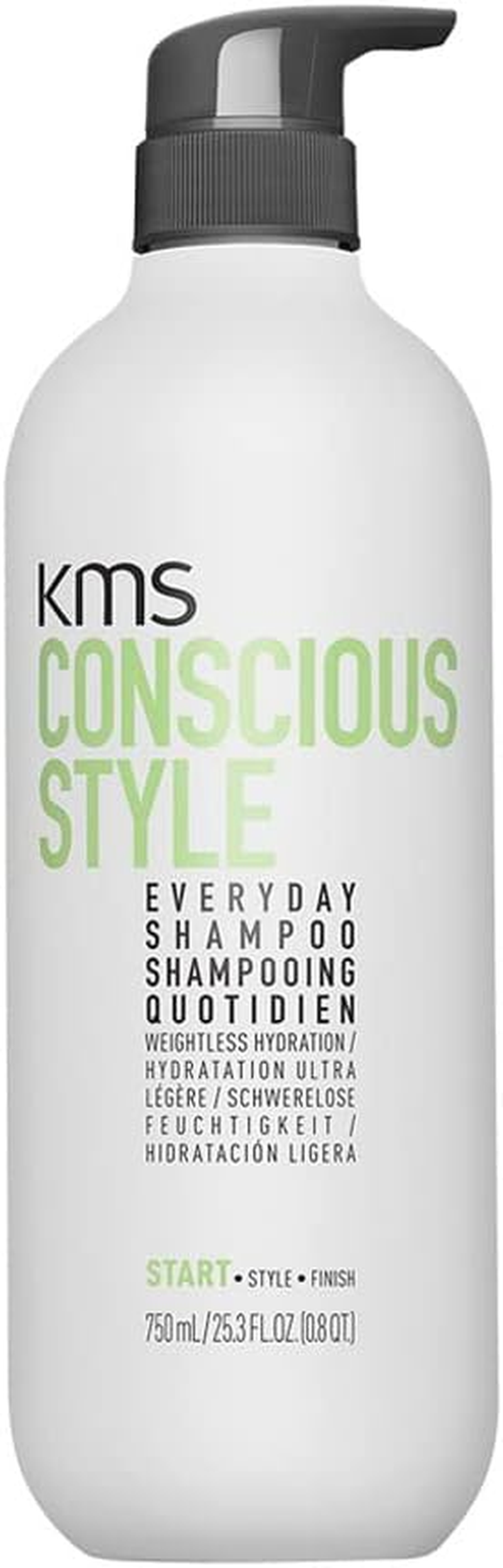 KMS Conscious Style Everyday Shampoo for All Hair Types, 750 Ml