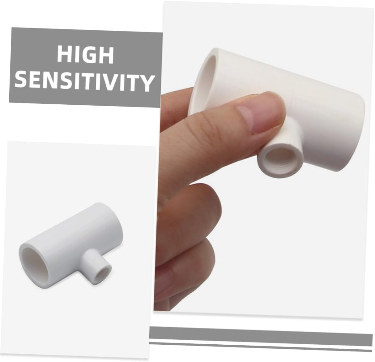 Milisten Automatic Chicken Waterer Tee Fittings 10Pcs Easy Install Poultry Watering System for Chickens Ducks Quails Rabbits 2.05 Inch Connector for Clean Farm Drinking image number 2