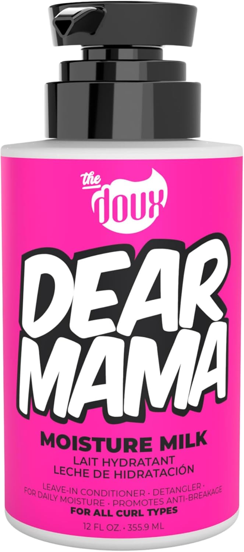 The Doux DEAR MAMA Moisture Milk - Leave in Conditioner for Curly Hair - Moisturizing Leave in Conditioner to Nourish Curls image number 4