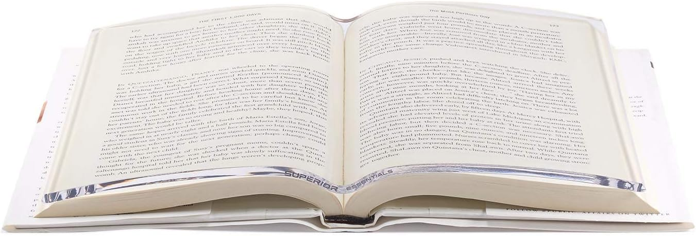 Clear Transparent Bookweight/Bookcover Full Size (12" Wide X 9"Tall) image number 5