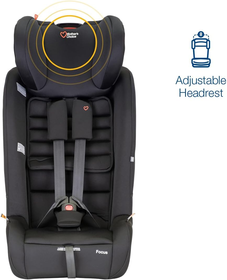 Mother'S Choice Focus: the Ultimate Forward-Facing Harnessed Car Seat for 6 Months to 8 Years - Secure, Comfortable, and Conveniently Adjustable image number 4