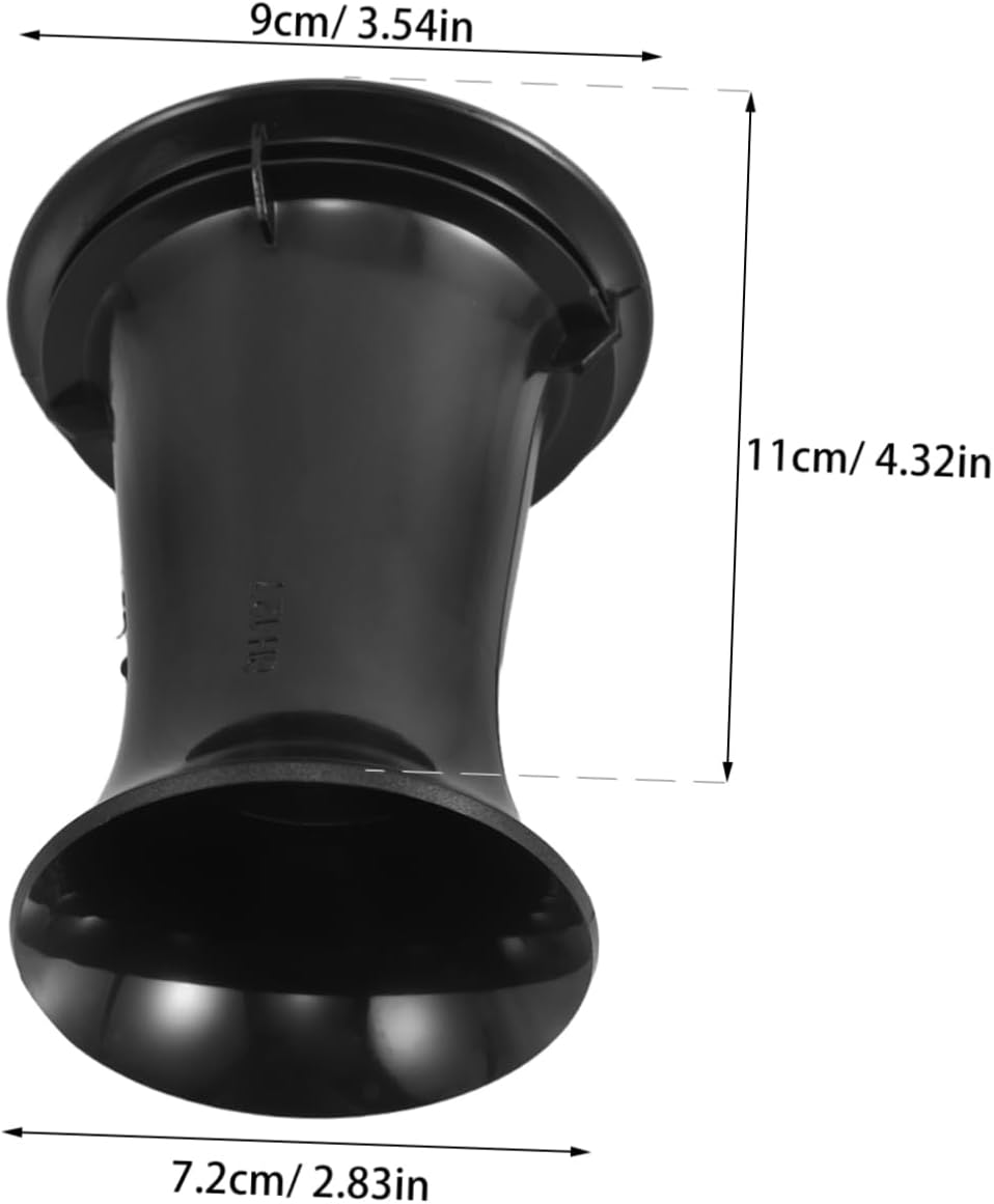 GAROZATION Bass Speaker Reflex Tube Port Accessories for DIY Guitar Cabinet Enhanced Bass Impact Minimized Distortion Aesthetic Design for Music Subwoofer Box image number 1