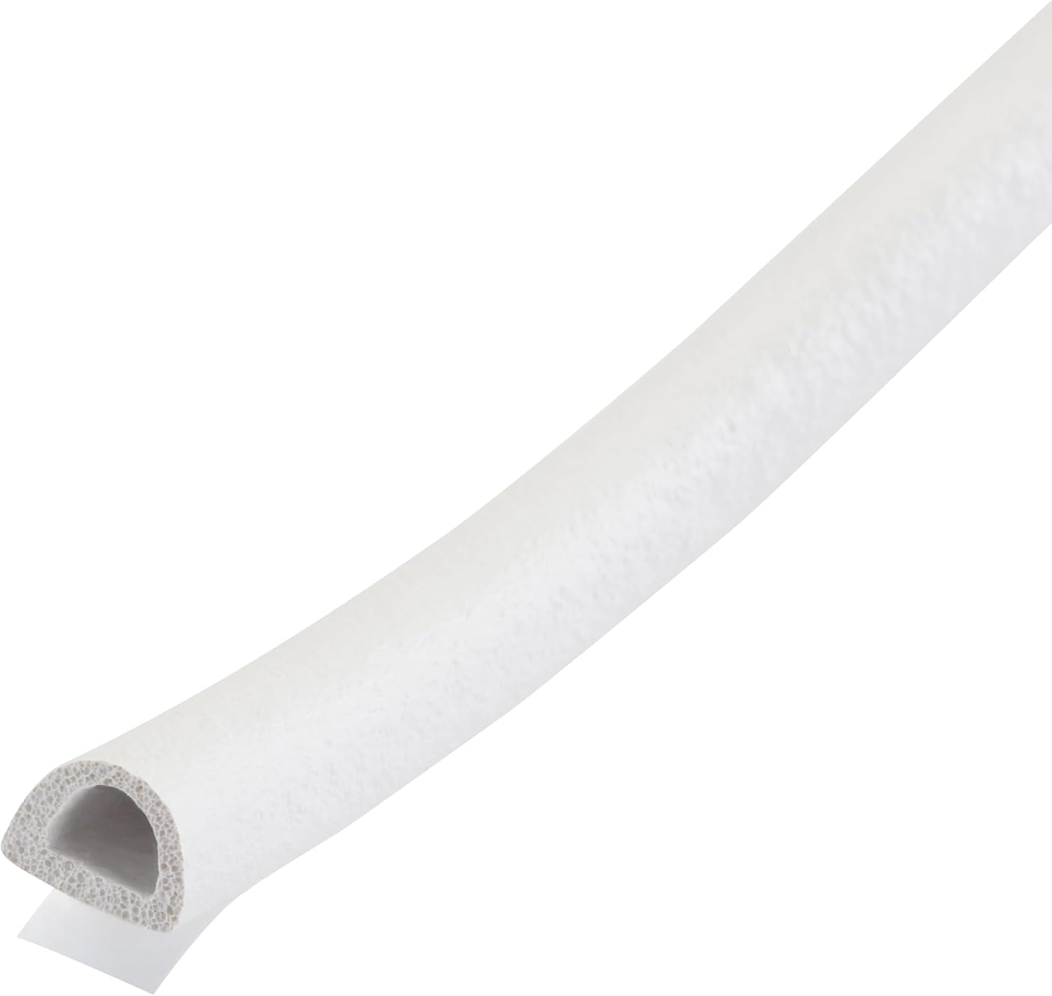 All Weather EPDM Rubber Weatherseal for Gaps 1/16-Inch to 1/8-Inch, White - MD Building Products 02618