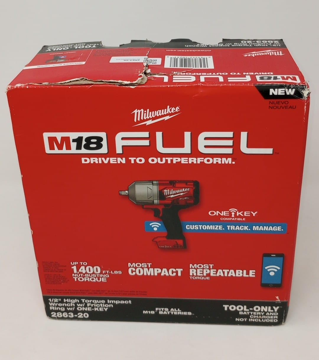 Milwaukee M18 Impact Wrench BT 2863-20 New image number 3