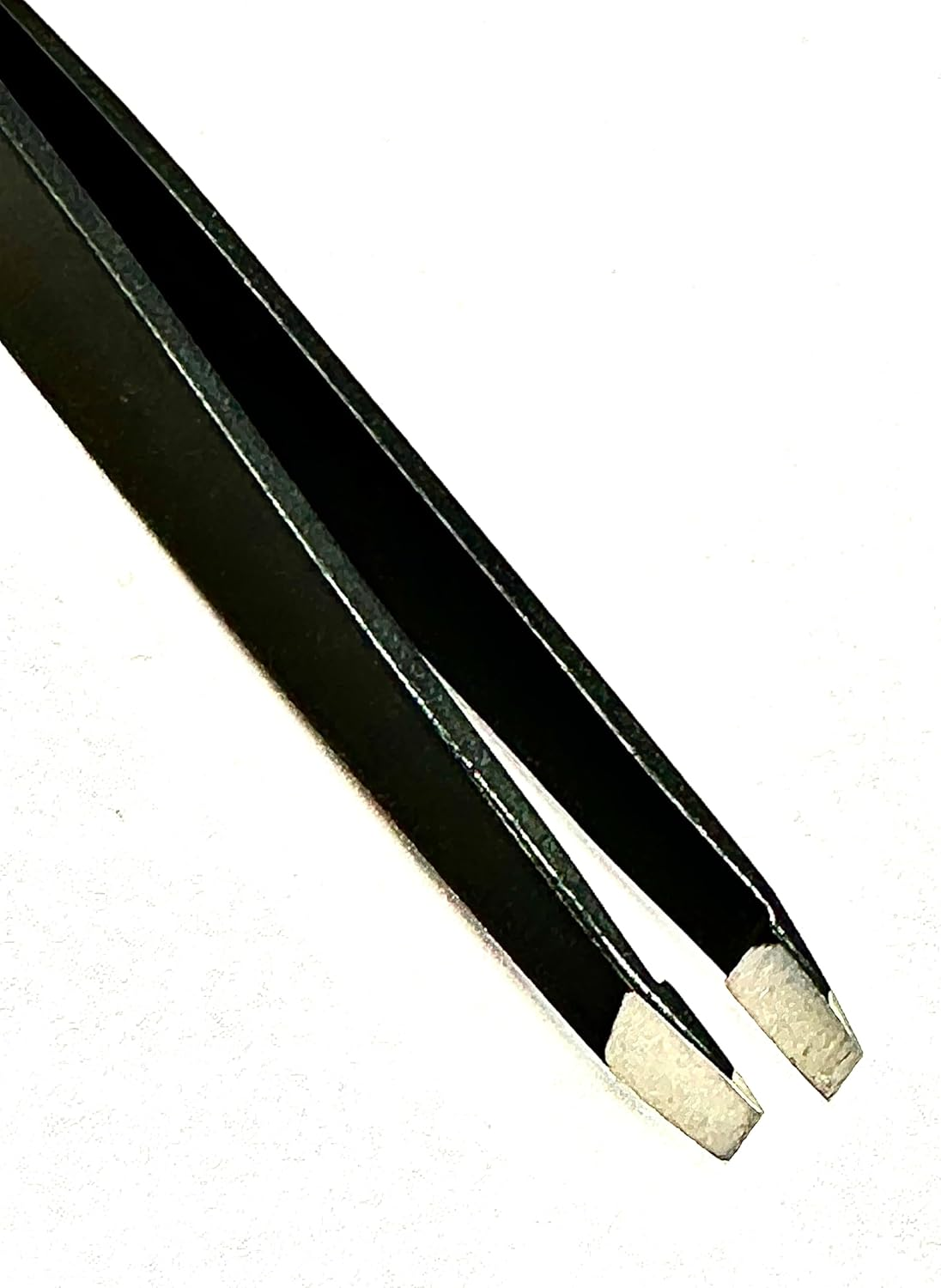 Excellent Solingen Professional Precision Tweezers Stainless Steel 9 Cm Made in Germany Rustproof Straight Tip Black