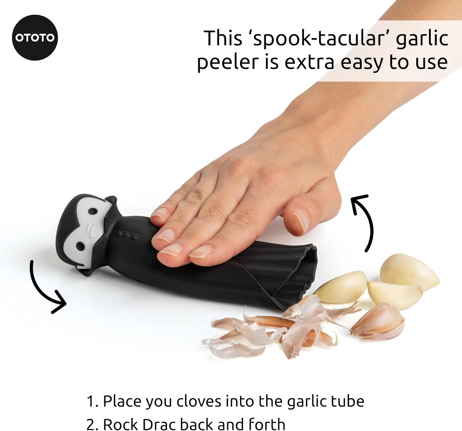Ototo: Drac N' Roll Garlic Peeler image number 3