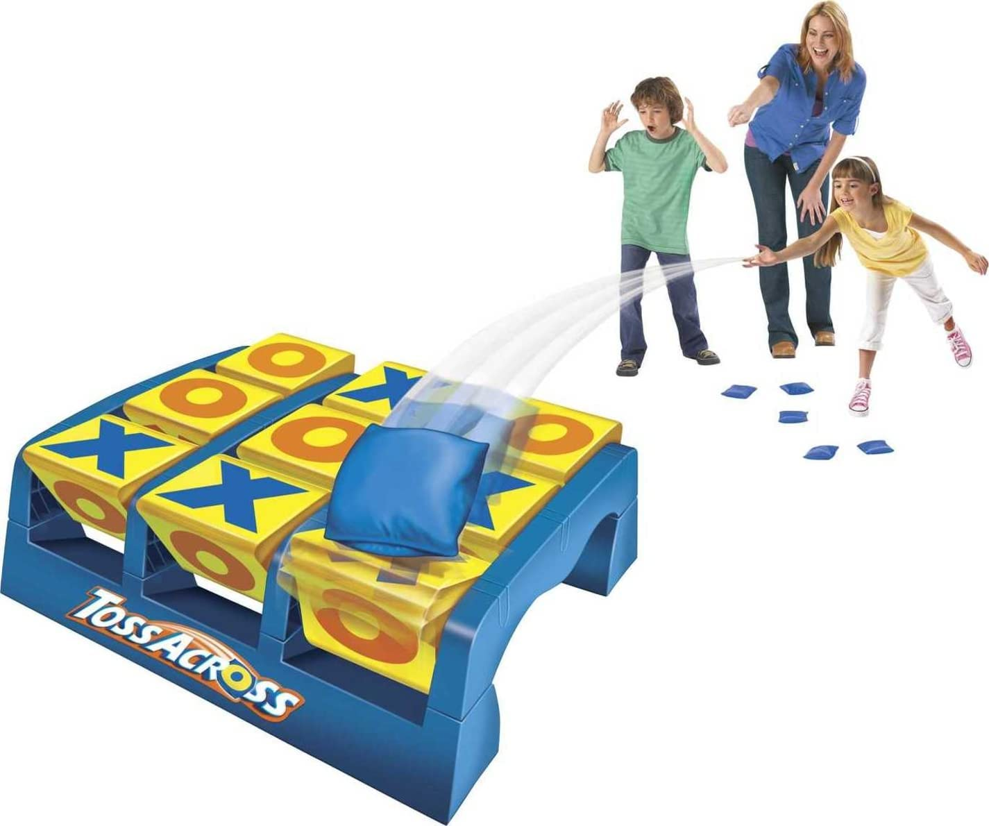 Mattel Games Toss across Kids Outdoor Game, Bean Bag Toss for Camping and Family Night image number 1