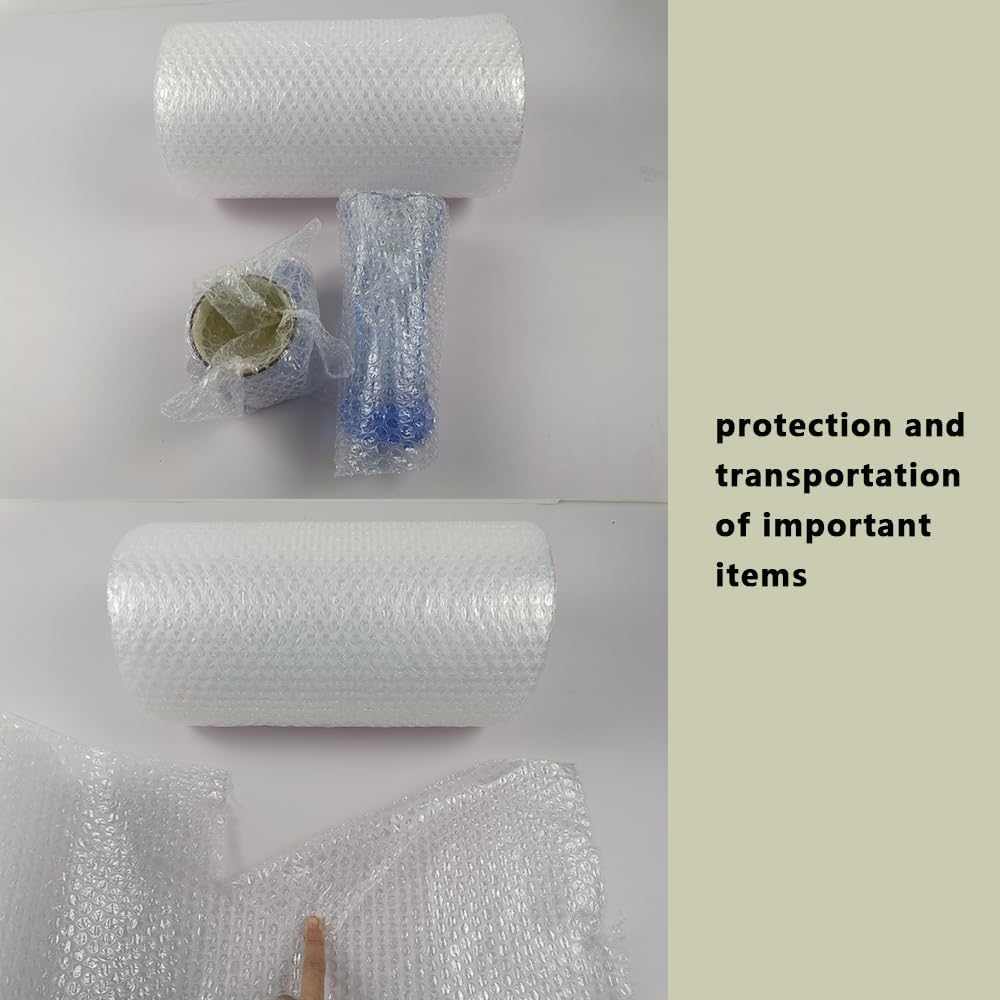 Bubble Cushioning Wrap Roll 12In X 36Ft 2Roll Total 72Ft Bubble Cushion Packing Wrap for Moving & Shipping Heavy Duty Protection for Mailing & Packaging Boxes image number 6