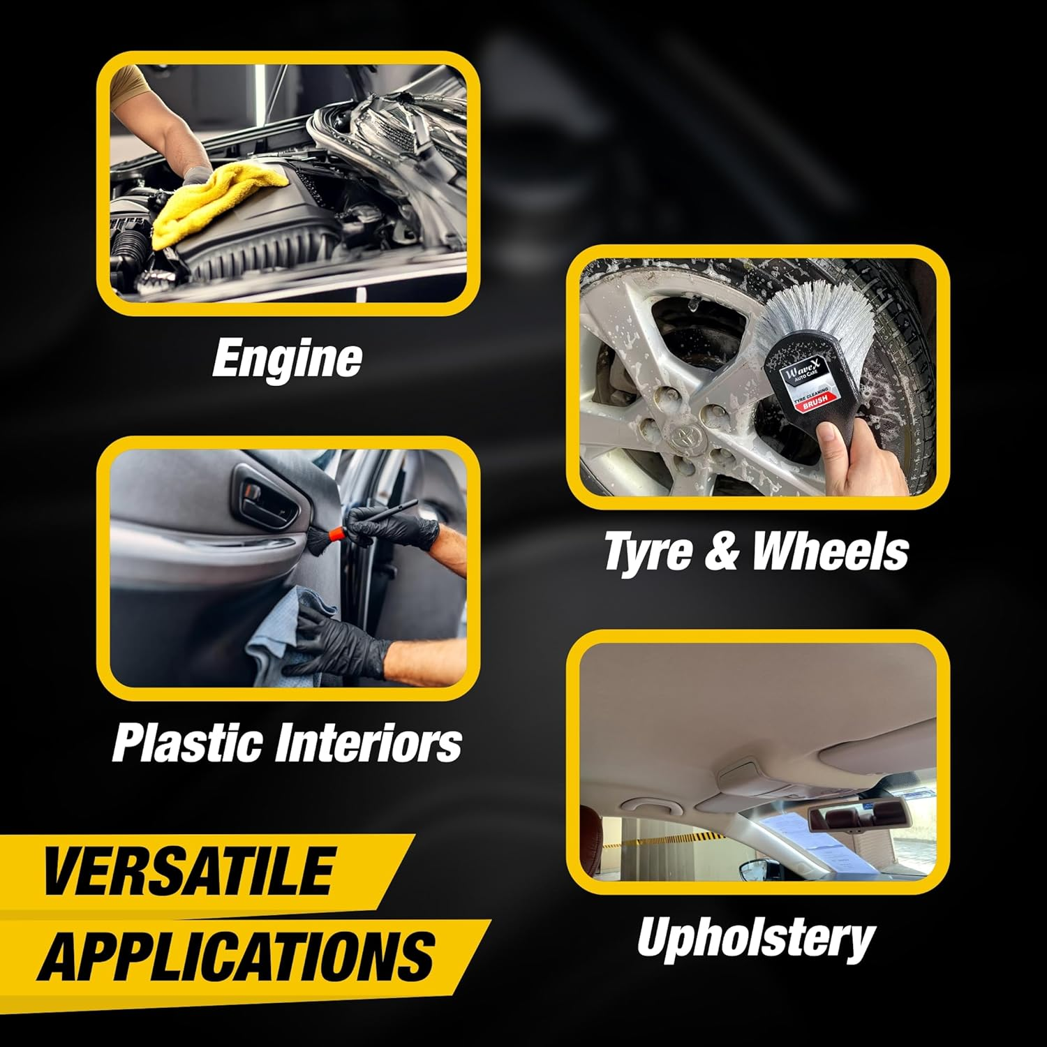 Wavex All Purpose Cleaner & Degreaser Concentrate 350Ml | Car Cleaner, Industrial Strength- Tough on Dirt but Easy on Your Car, You, & the Environment image number 6