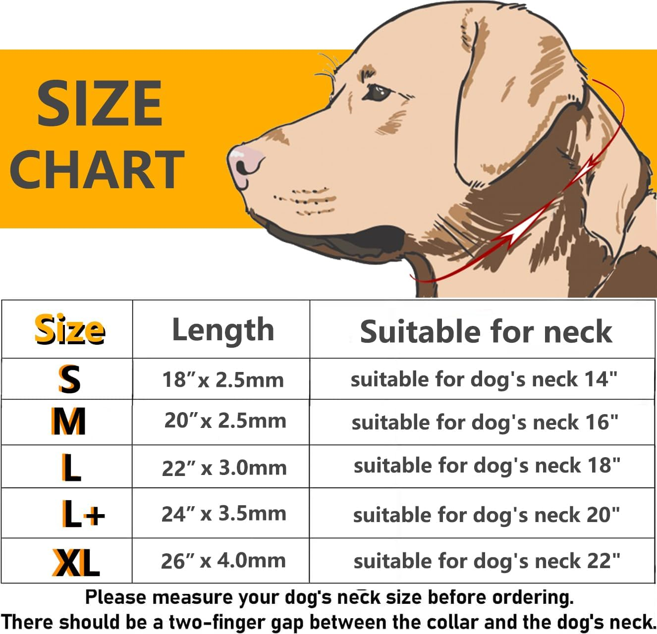 Freezx Dog Choke Collar Slip P Chain - Heavy Titan Training Collars - Adjustable Stainless Steel Chain Covered with Galvanic Plating - for Small Medium Large Dogs image number 1