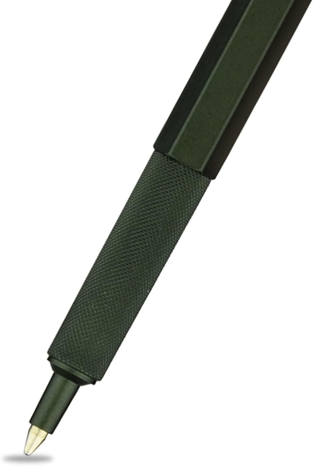 Rotring 600 Ballpoint Pen | Medium Point | Black Ink | Green Barrel | Refillable image number 1