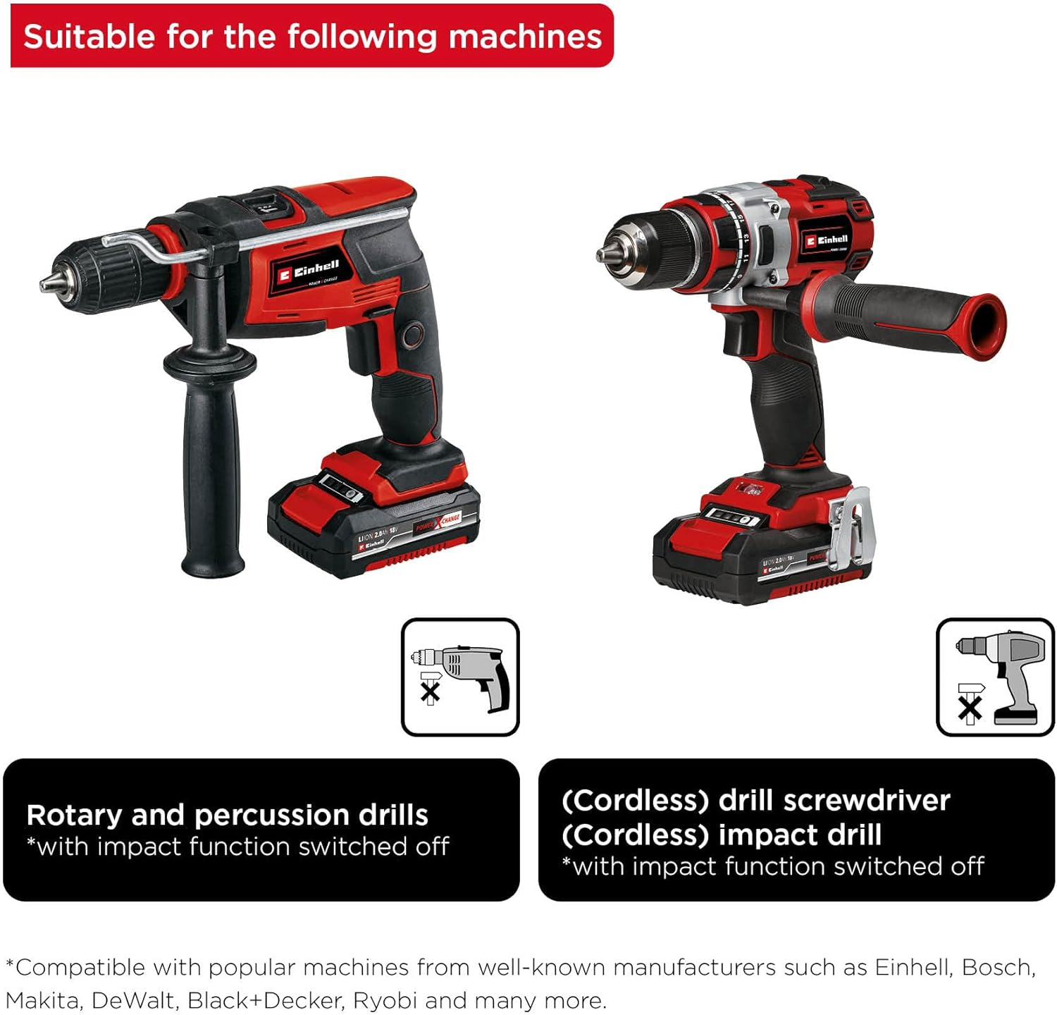 Kwb 4-Piece Hole Saw Set &Oslash; 26, 35, 40 and 52 with Hexagonal Shank for Cordless Screwdrivers, Lathes and Impact Drills, Good Cutting Performance, High Precision and Versatile Applications image number 3