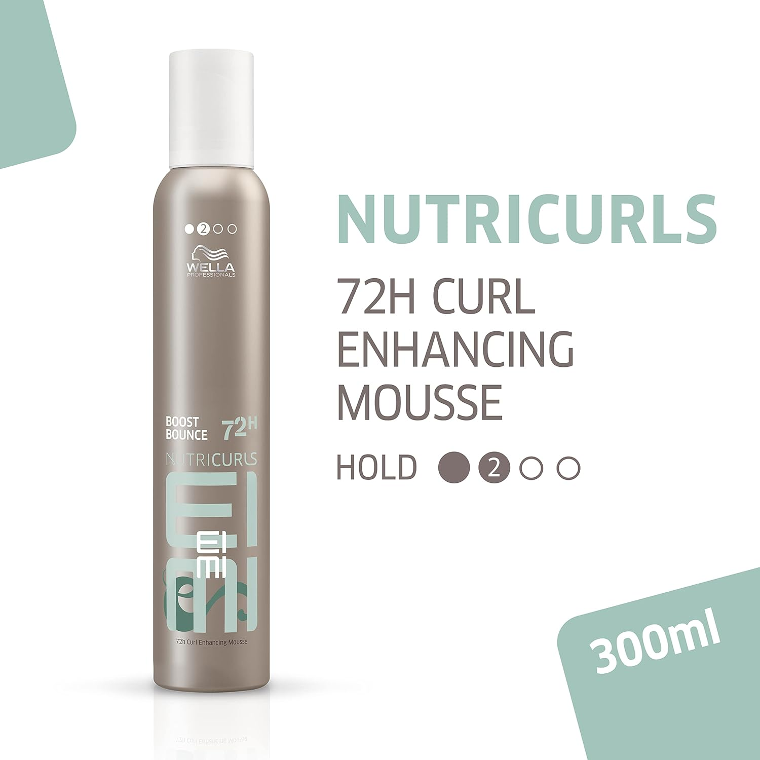 Wella Professionals Eimi Nutricurls Boost Bounce Mousse 300 Ml image number 2