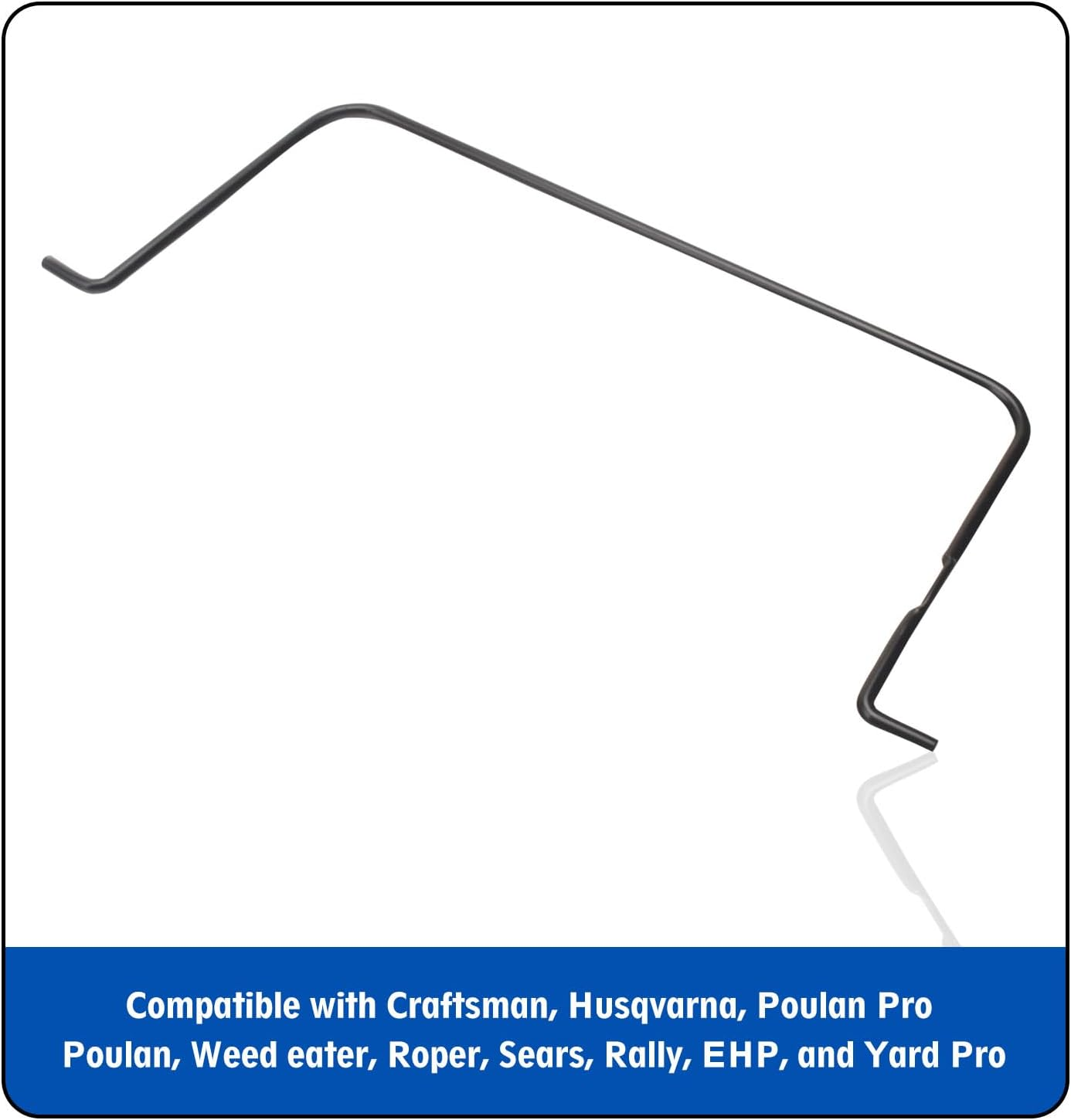 LEAFLEX 532194177 Lawn Mower Bail Control Bar (13 5/8" X 6 5/8") Compatible with Husqvarna, Poulan, Murray, Craftsman, A-Riens Walk behind Lawn Mower 194177X428 532138059 532195574 image number 1