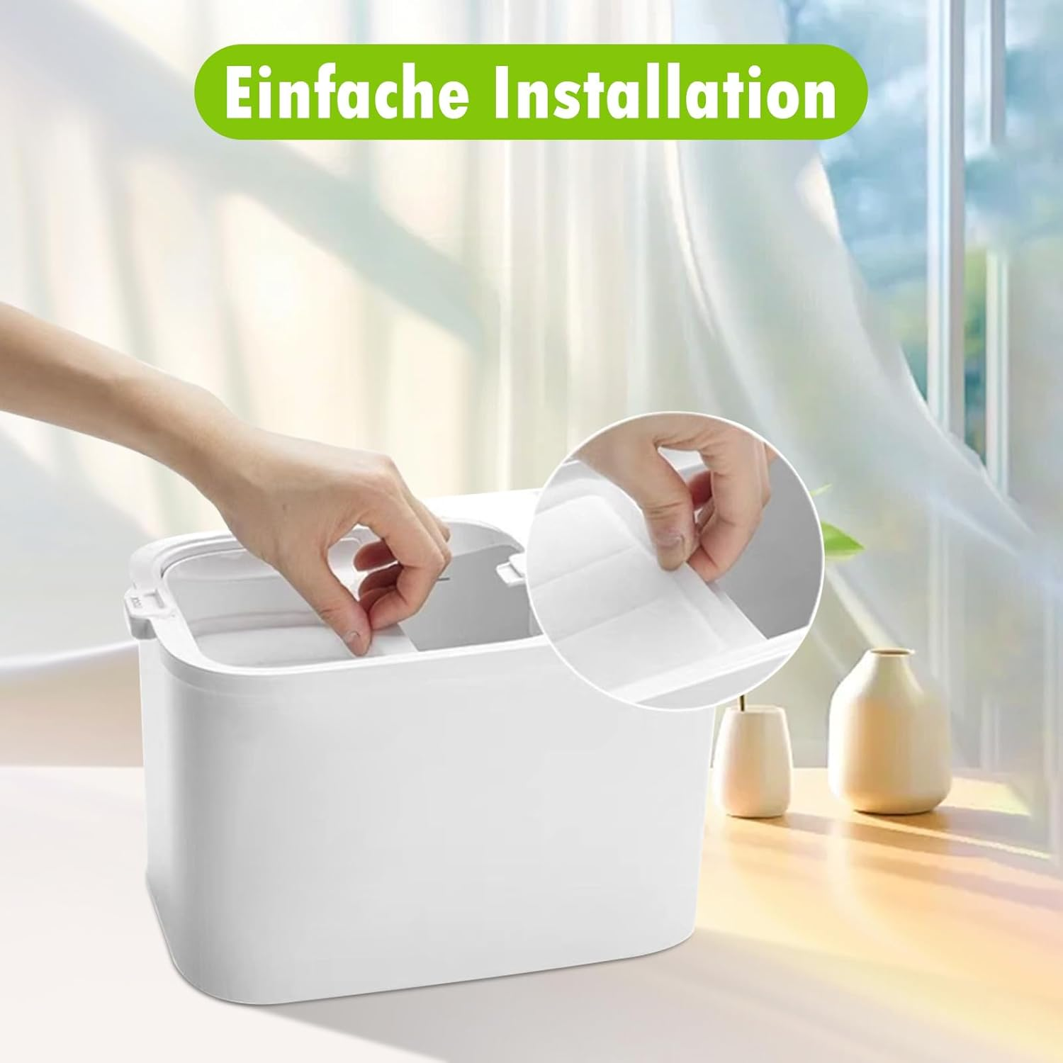 Pack of 10 Filters for Petkit Eversweet Max Pet Water Fountain, High Density Activated Carbon Can Filter Odours and Hair Impurities in the Water (10 Filters + 10 Sponges) image number 3