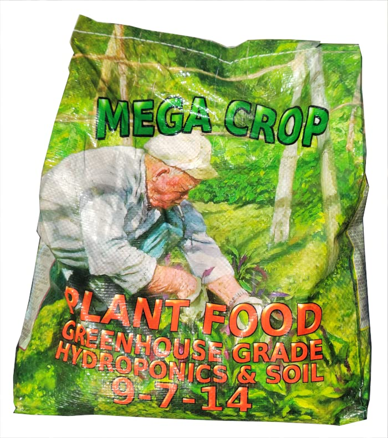 Mega Crop 1-Part Complete Hydroponic and Soil Base Nutrient for Plants with Organics (400G) image number 4