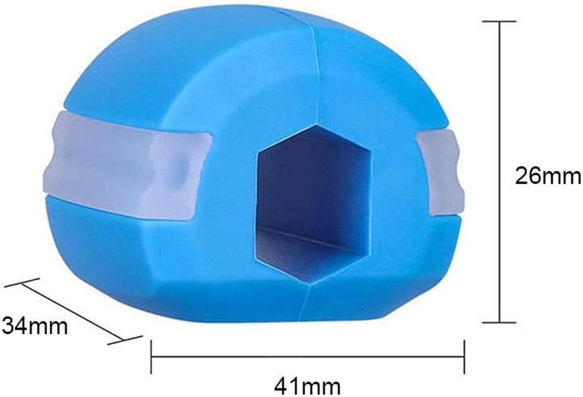 HNHN Jaw Exerciser Double Chin Reducer Jawline for Women and Men, Define Your Jawline, Slim Tone Face,Face Shaper Remover to Look Younger Healthier,Facial (Black) image number 1