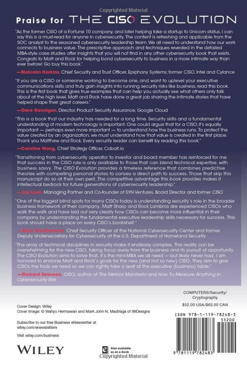 The CISO Evolution: Business Knowledge for Cybersecurity Executives