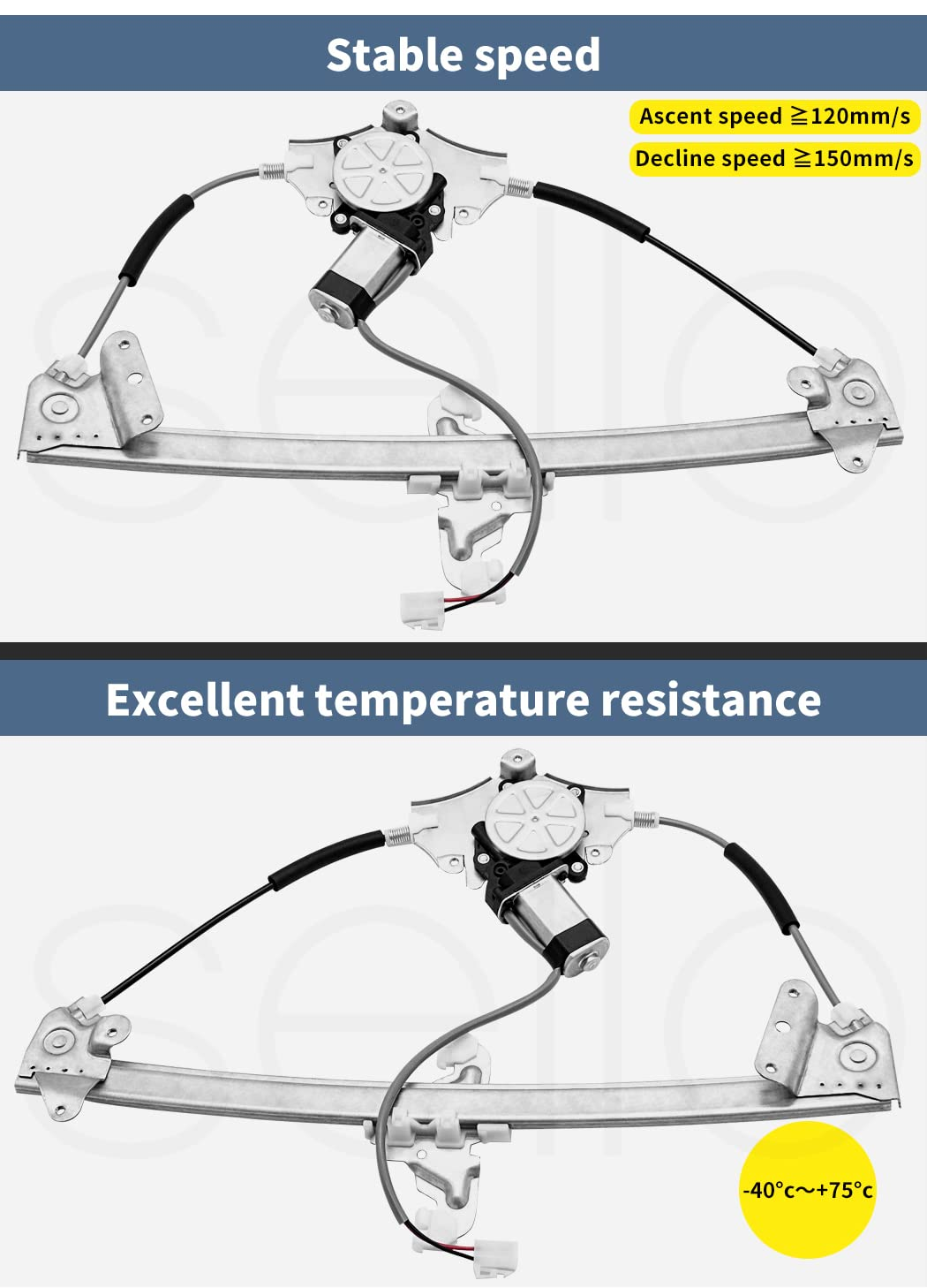 Manan Electric Window Regulator RH Rront Right Motor for Ford Falcon AU BA BF image number 6