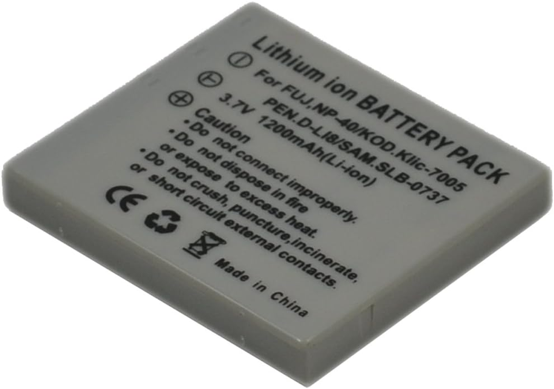 BTBAI NP-40 Camera Battery+Charger USB Single for NP-40N P10N073780A Finepix J50 V10 F402 F403 F420 F455 F460 F470 F480 F610 F650 F700 F710 F810 F811 Z1 Z3 Z5Fd Digital U1A image number 4